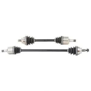 (2) 100% New Frt CV Drive Axle Shafts For 05-13 Jetta 2.5 Automatic Transmission