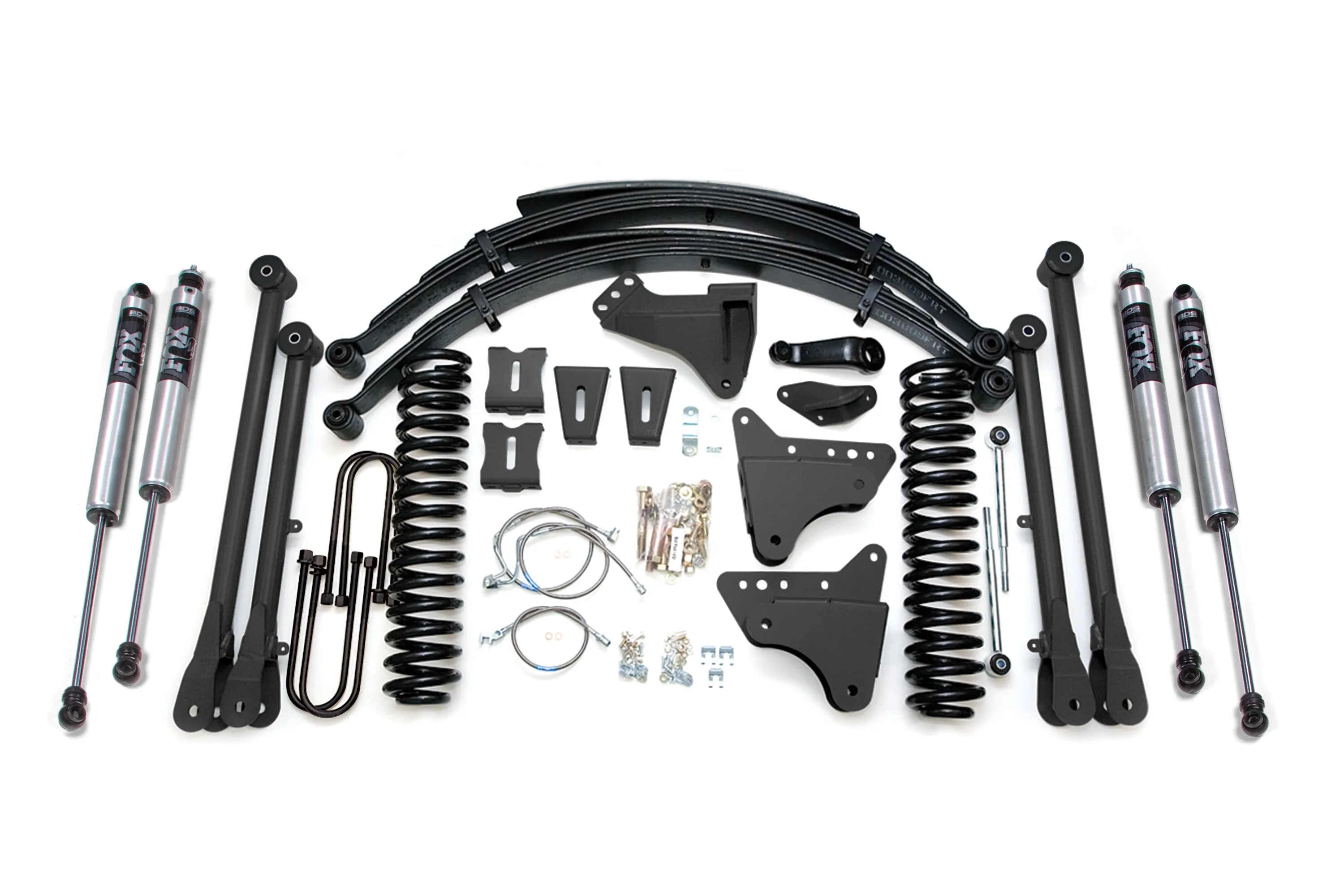 8 Inch Lift Kit w/ 4-Link | Ford F-250/F-350 Super Duty (05-07) 4WD | Gas