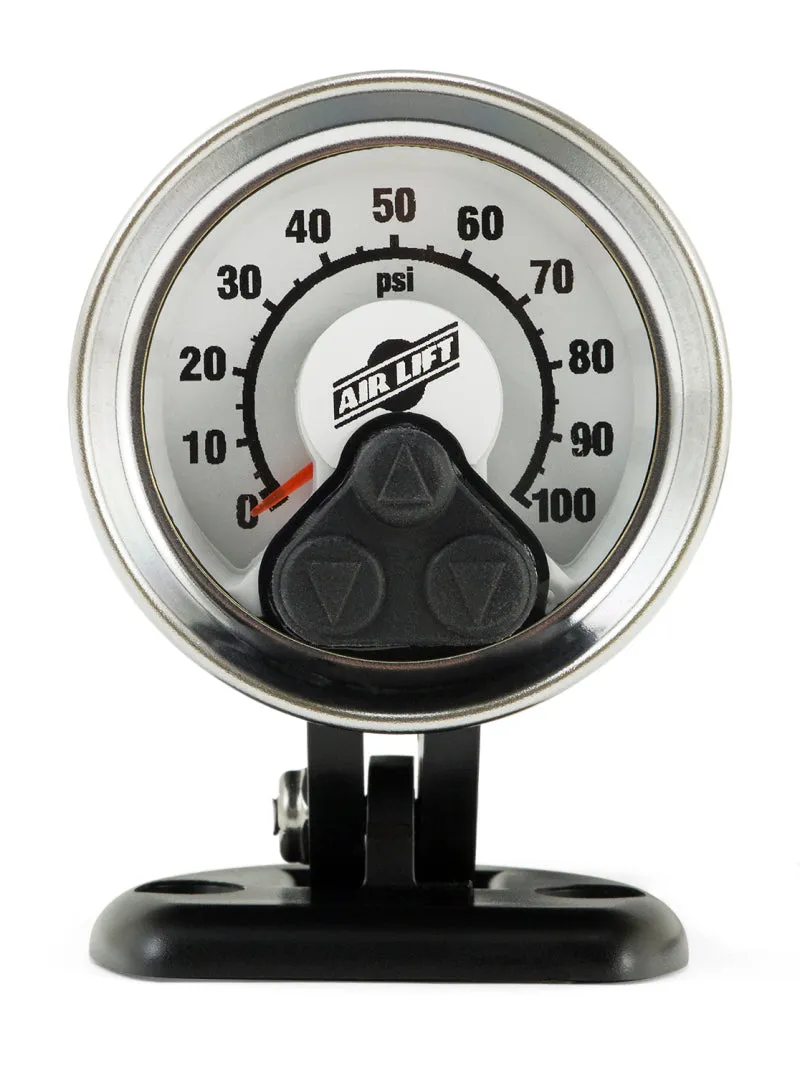 Air Lift Load Controller I Suspension Air Compressor - 120 psi Max - 12V - Single Gauge - Controls / Pressure Sensor - Airlift Air Spring s
