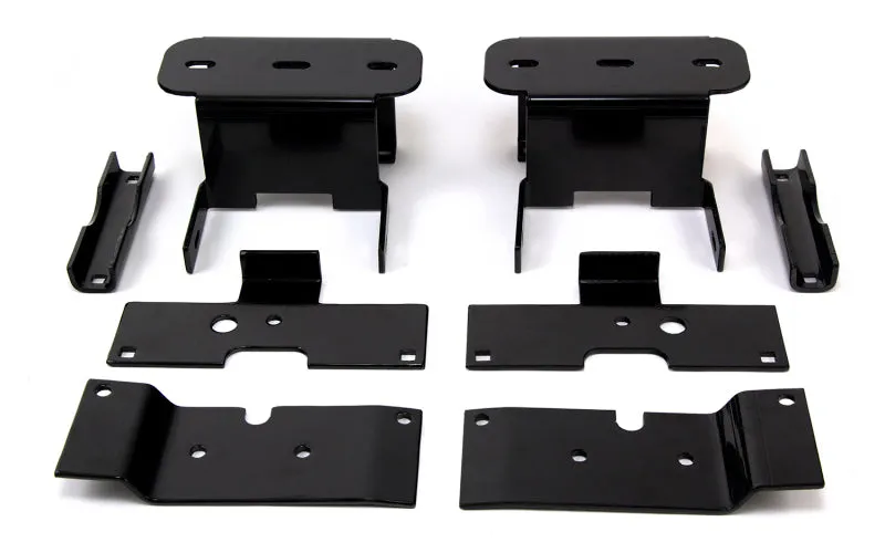 Air Lift Loadlifter 5000 Rear Air Spring Kit - 5000 lb Capacity - Black Powder Coat Brackets - Ford Fullsize Truck 2015-16