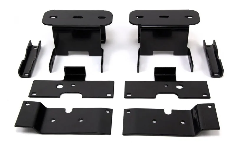 Air Lift Loadlifter 5000 Rear Air Spring Kit - 5000 lb Capacity - Black Powder Coat Brackets - Ford Fullsize Truck 2015-16