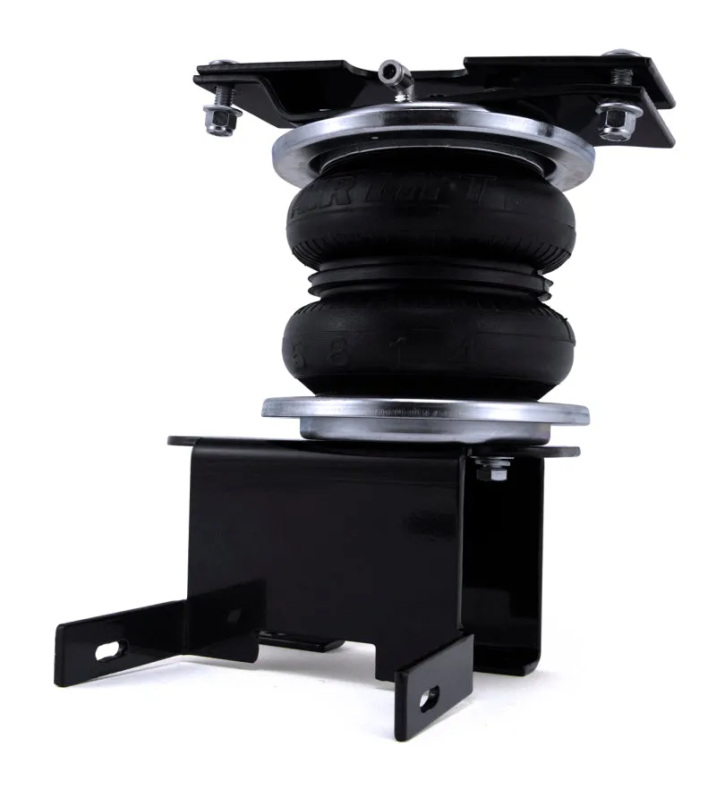 Air Lift Loadlifter 5000 Rear Air Spring Kit - 5000 lb Capacity - Black Powder Coat Brackets - Ford Fullsize Truck 2015-16