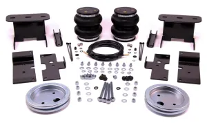 Air Lift Loadlifter 5000 Rear Air Spring Kit - 5000 lb Capacity - Black Powder Coat Brackets - Ford Fullsize Truck 2015-16