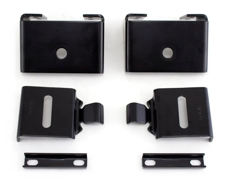 Air Lift Ridecontrol Rear Air Spring Kit - 2000 lb Capacity - Black Powder Coat Brackets - Various Applications