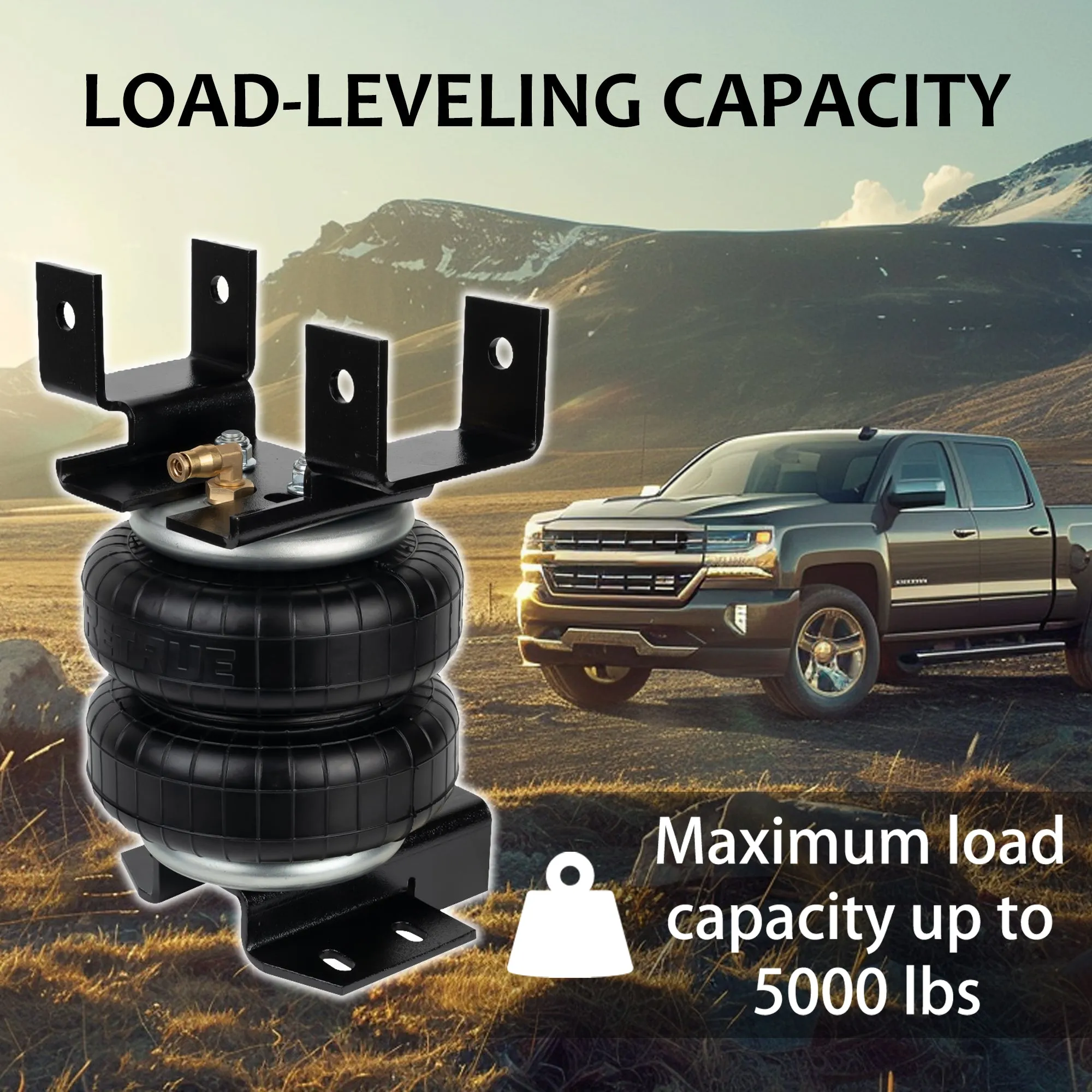 Air Suspension Kit for 1999-2006 Chevy Silverado GMC Sierra 1500 RAS2190