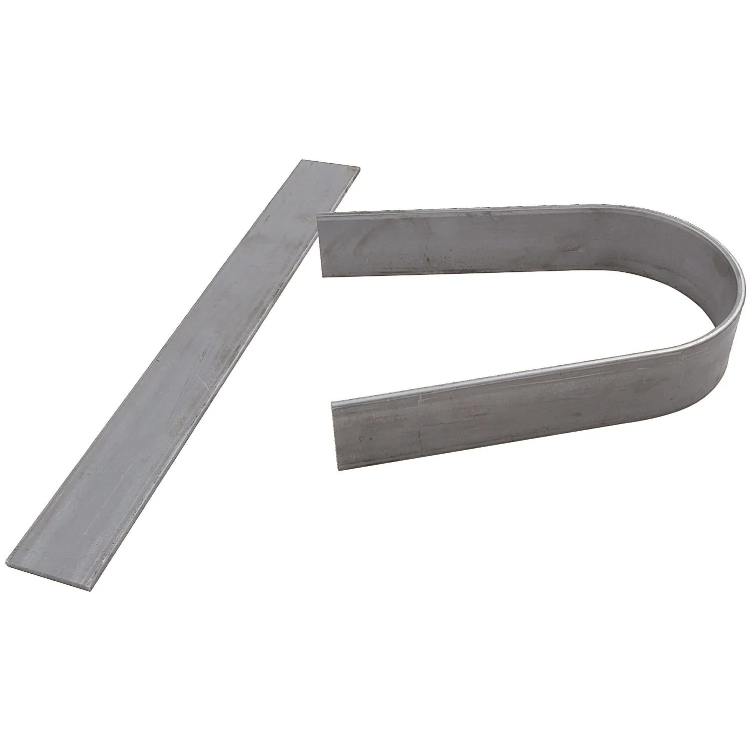 Allstar Performance Driveshaft Loop Kit - 3/16 Flat Steel (Unwelded - 2 Pieces)