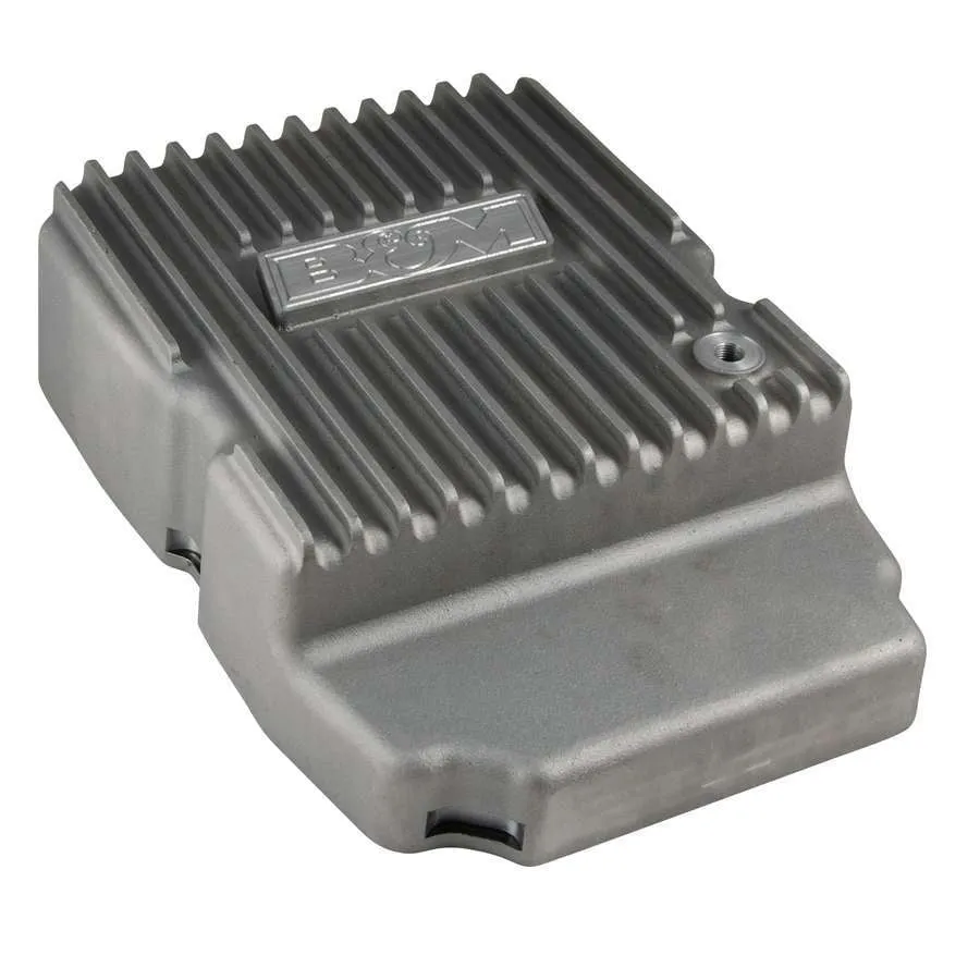 B&M Deep Sump Transmission Pan Adds 3.0 qt Capacity Aluminum Natural - NAG-1