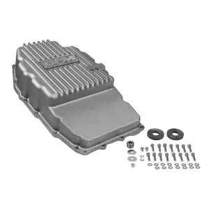 B&M Transmission Pan - Adds 3.82 qt Capacity - Aluminum - 8L90E