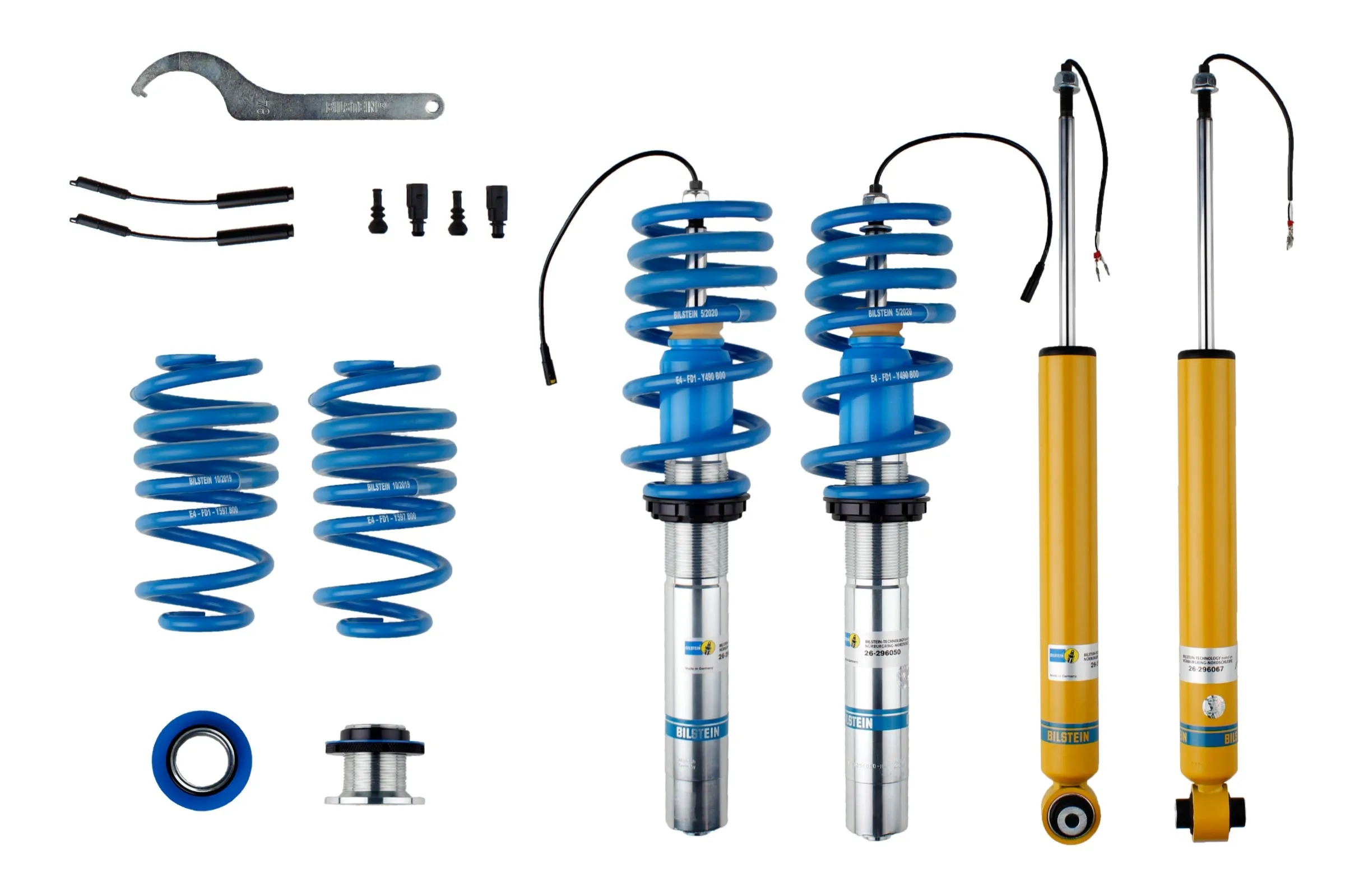 Bilstein B16 Coilovers Audi S5 / S5 Sportback (18-21) [DampTronic] Front and Rear Kit - 49-290868