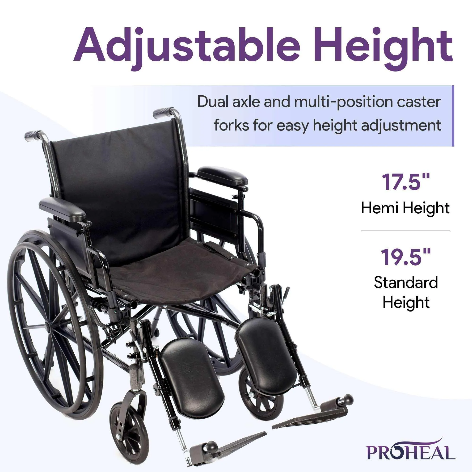 Chariot III K3 Wheelchair w/ Elevating Legrests