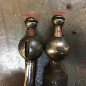 Correct Ribbed-Case Shift Lever