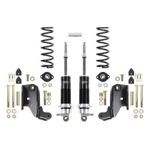 Detroit Speed Single Adjustable Rear Coil-Over Shock Kit - Ford Mustang 1979-93