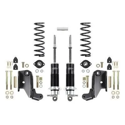 Detroit Speed Single Adjustable Rear Coil-Over Shock Kit - Ford Mustang 1979-93