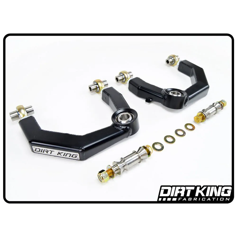 Dirt King Fabrication - Heim Upper Control Arms - Toyota 4Runner (2003-2023), FJ Cruiser (2007-2014), Lexus GX470/GX460 (2003-2023)
