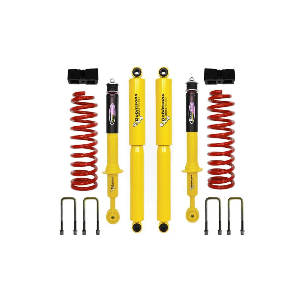 Dobinsons - 1.75" to 3" Lift Kit for Double Cab Short Bed with Quick Ride Rear - Toyota Tacoma (2005-2023)