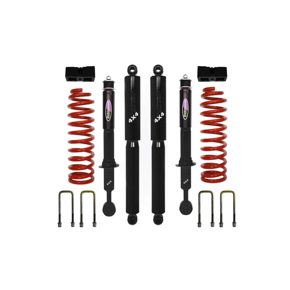 Dobinsons - 1.75" to 3" Lift Kit for Double Cab Short Bed with Quick Ride Rear - Toyota Tacoma (2005-2023)