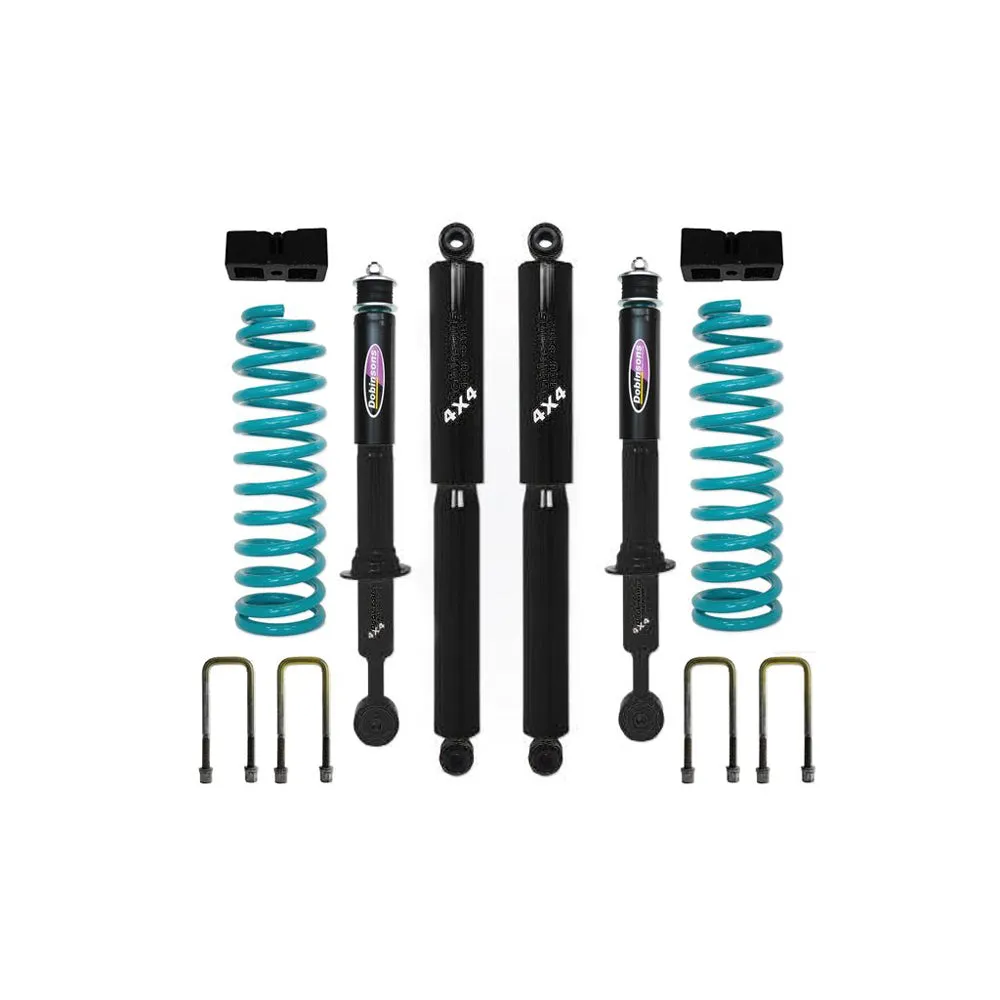 Dobinsons - 1.75" to 3" Lift Kit for Double Cab Short Bed with Quick Ride Rear - Toyota Tacoma (2005-2023)