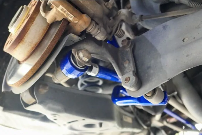 HardRace - REAR TOE CONTROL ARM PILLOWBALL - AUDI A3/RS3 8P, VW GOLF MK5/MK6, CADDY MK3, JETTA, SHARAN, EOS, BEETLE, SCIROCCO, SEAT LEON MK2, SKODA OCTAVIA MK2