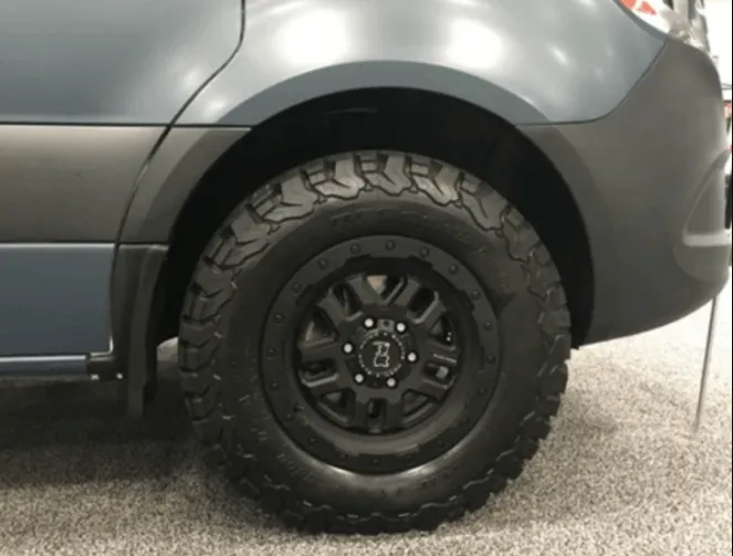 Mondo Mudguard Big Tire Kit - 2019  Sprinter & 2020 Revel [Terrawagen]