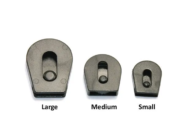 P011 Cord Lock W/Wheel 1/8 Inch