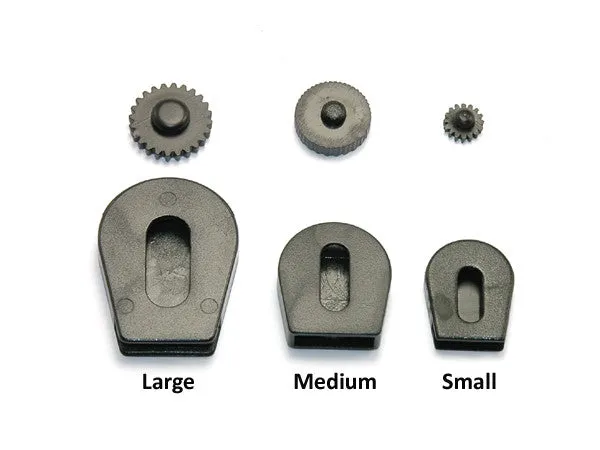 P011 Cord Lock W/Wheel 1/8 Inch