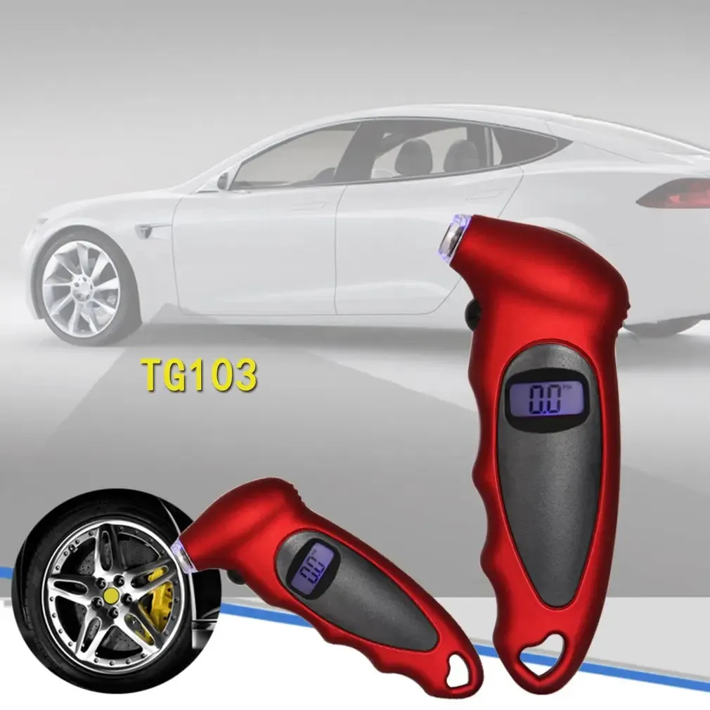 Portable LCD Screen Display Digital Tire Pressure-Portable Tire Pressure Monitor