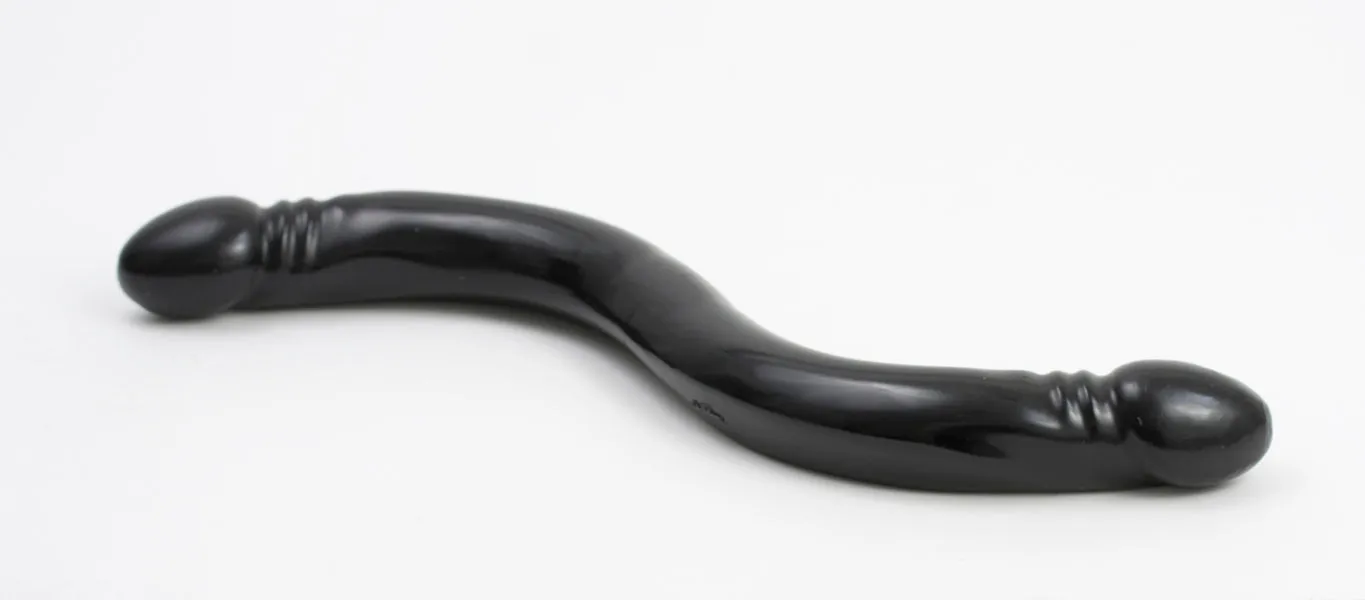 Smooth Double HeaderBlack 18in