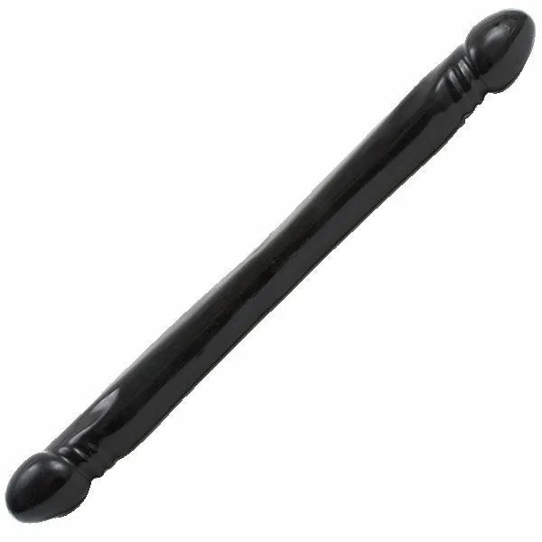Smooth Double HeaderBlack 18in