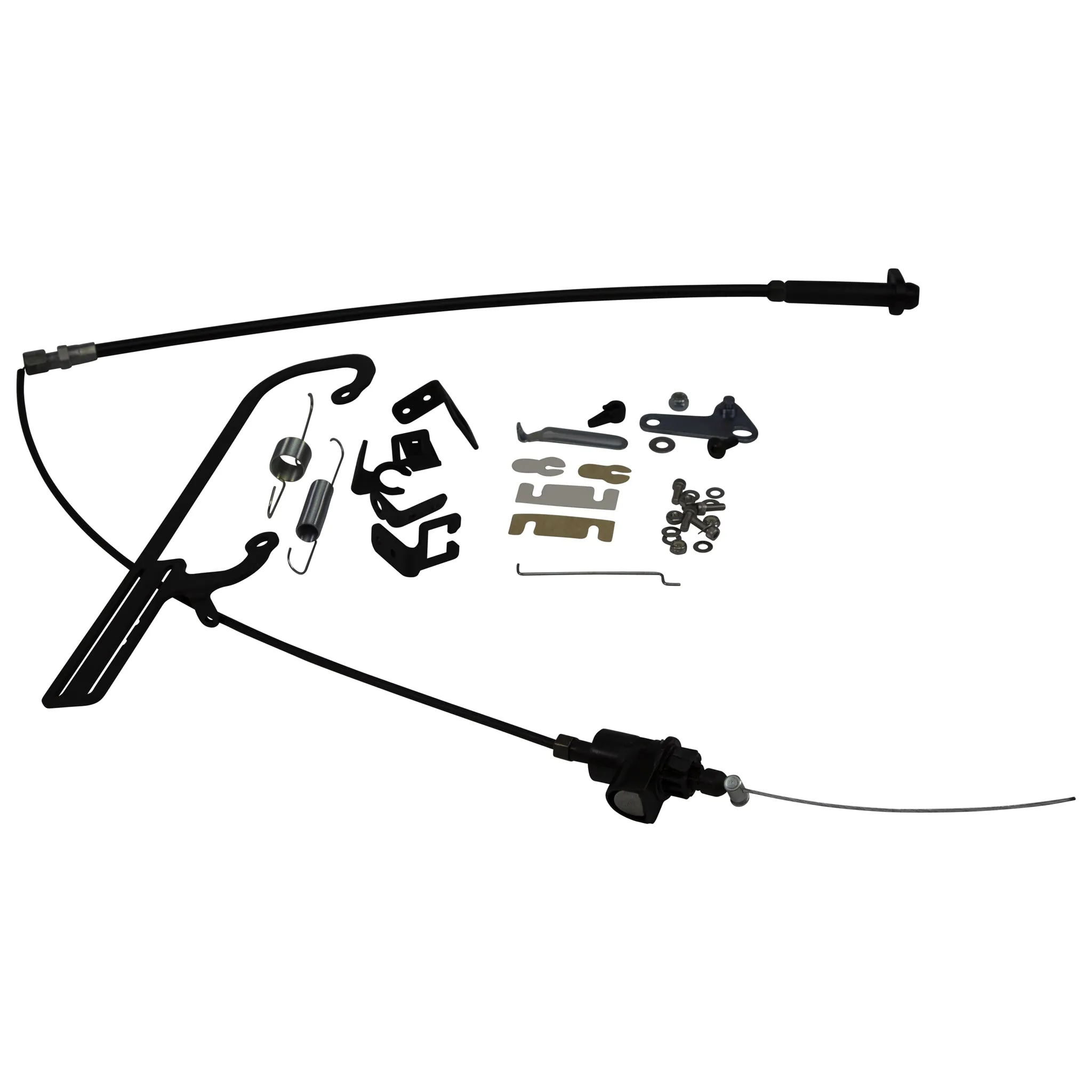 TCI Automotive Self Adjusting Kickdown Cable Steel Holley Carburetor 700R4/200R4 - Kit