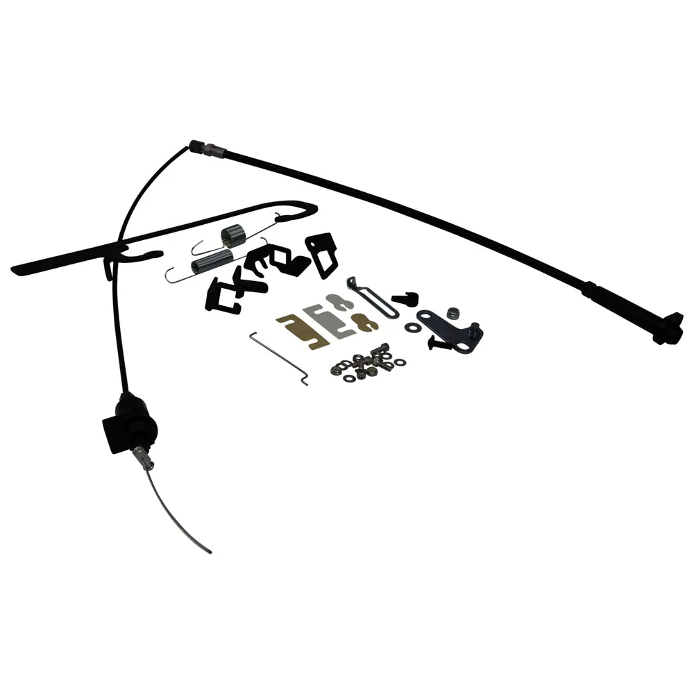 TCI Automotive Self Adjusting Kickdown Cable Steel Holley Carburetor 700R4/200R4 - Kit