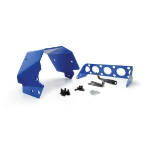 TCI Powerglide Transmission Safety Shield - Blue Powder Coated