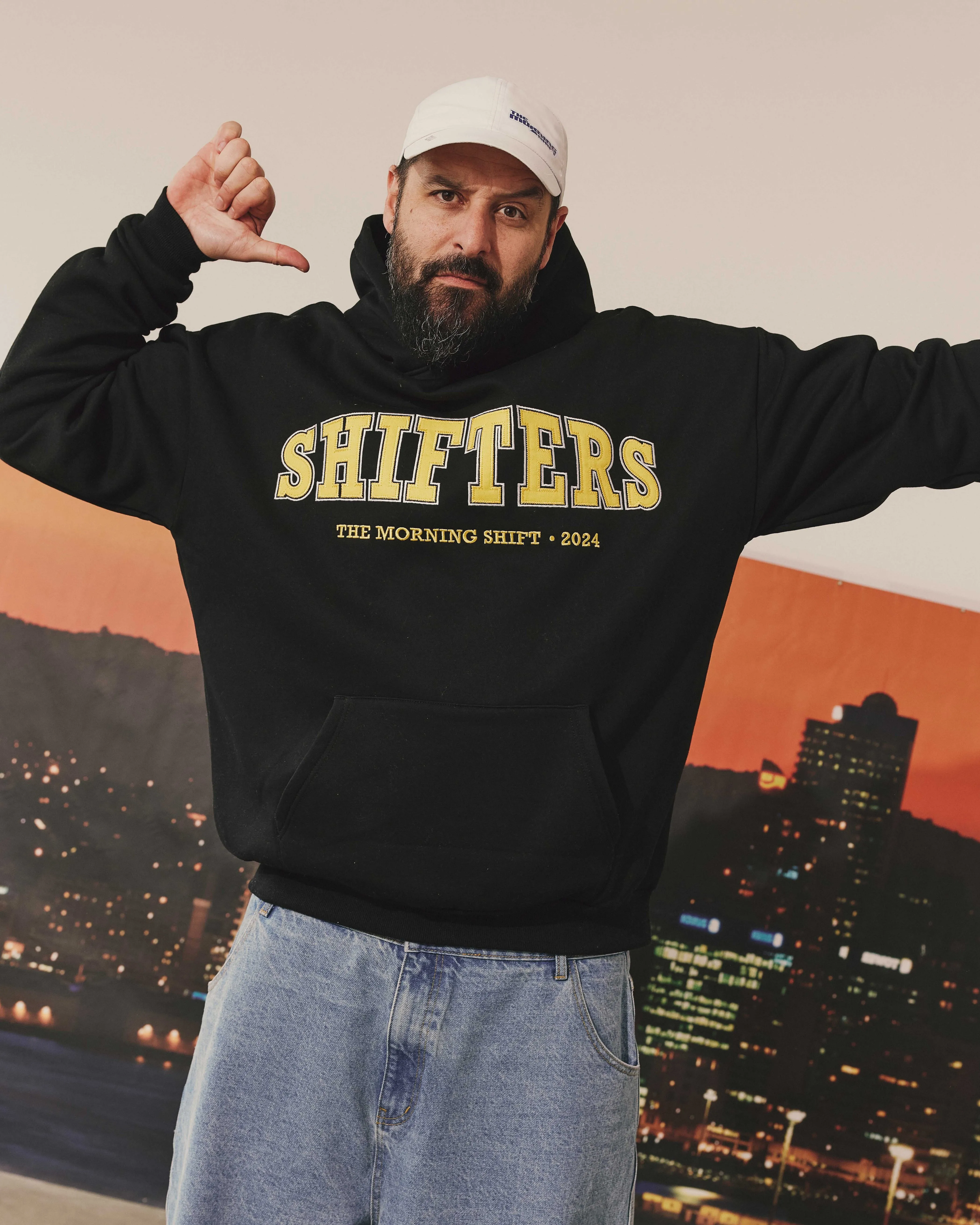 THE SHIFTERS HOODIE | BLACK