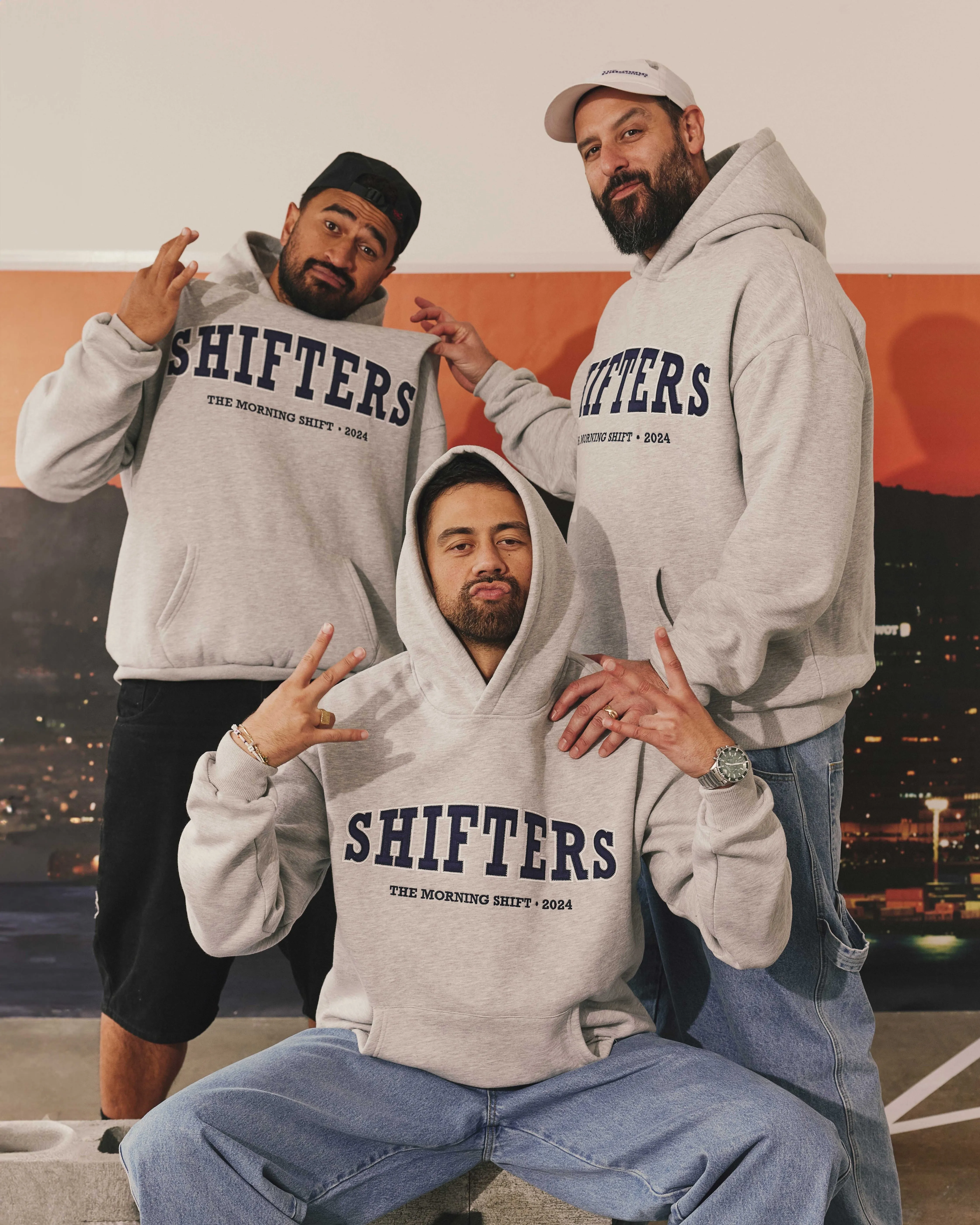 THE SHIFTERS HOODIE | GREY