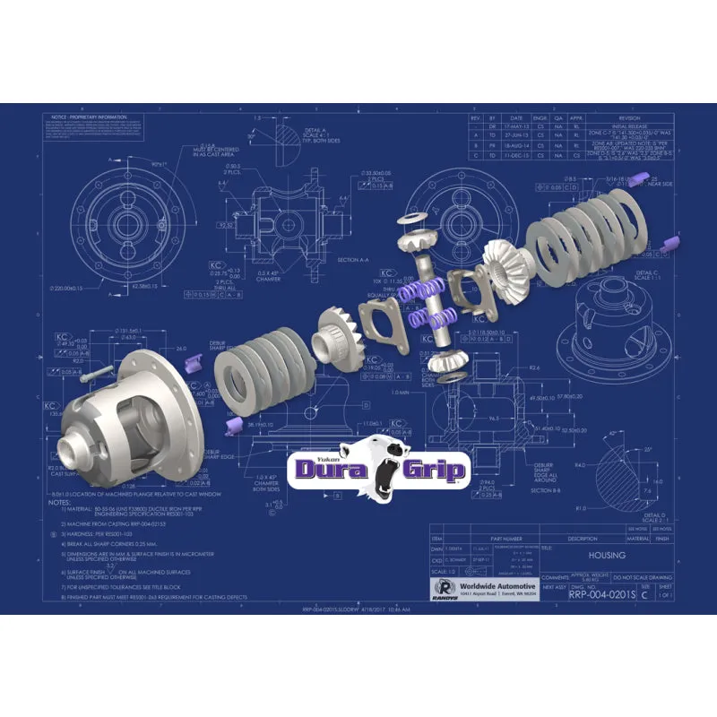 Yukon Trac Loc - Ford 9" w/ 31 Spline Axles - Aggressive Design